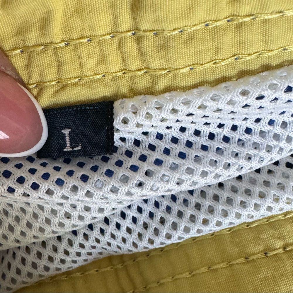 Polo Ralph Lauren Blue Cargo Drawstring Swim Trunks Size Large - Picture 6 of 8